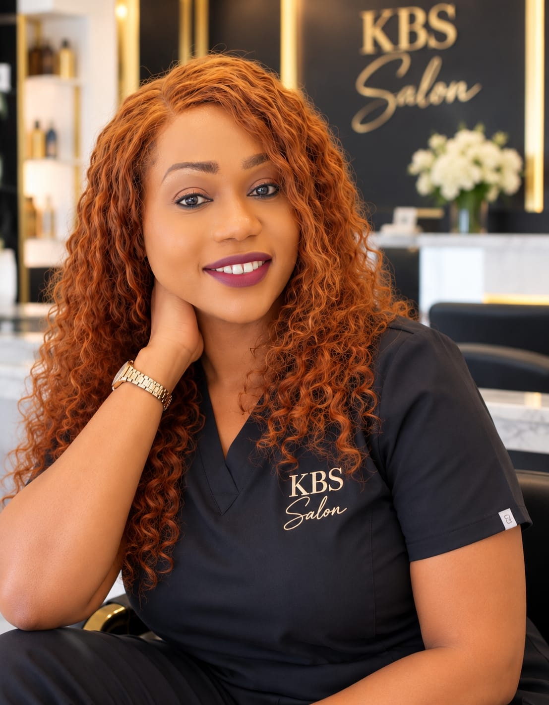 Flora, founder and lead stylist at KBS Luxe